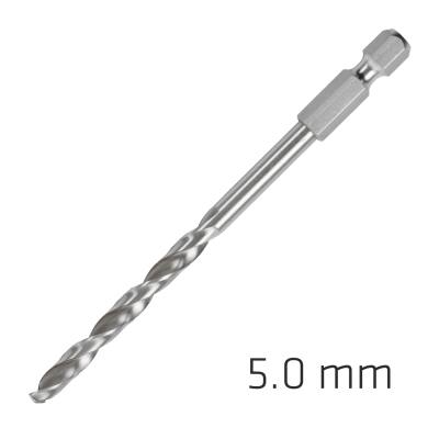 HSS SUPER DRILL BIT HEX SHANK 5MM — image 1