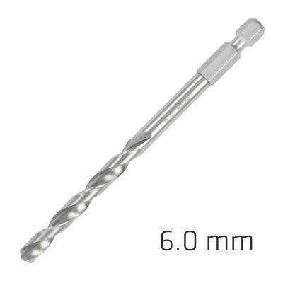 HSS SUPER DRILL BIT HEX SHANK 6MM — image 1