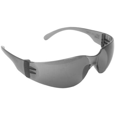 SAFETY EYEWEAR GLASSES GREY IN POLY BAG — image 1