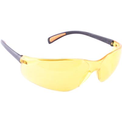 SAFETY EYEWEAR GLASSES YELLOW — image 1