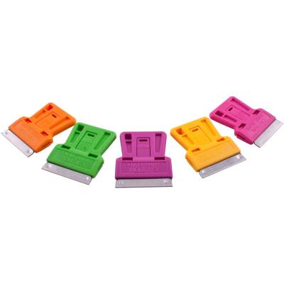 MINI RAZOR SCRAPER 60PC PER CANDY JAR 5 ASSORTED COLOURS — image 1
