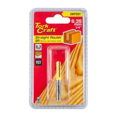ROUTER BIT STRAIGHT 1/4' (6.35MM) — image 1