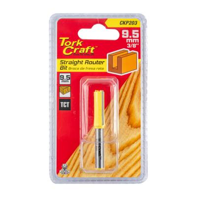 ROUTER BIT STRAIGHT 3/8'  (9.53MM) — image 1