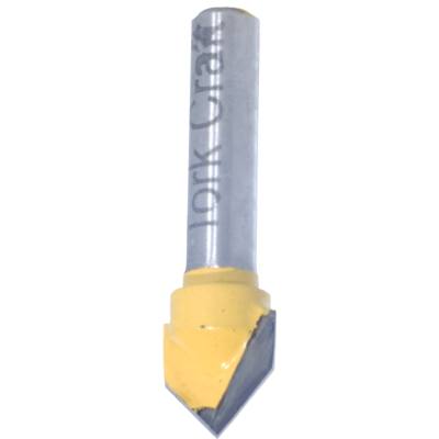 ROUTER BIT V GROOVE 90 DEGREE 3/8' — image 1