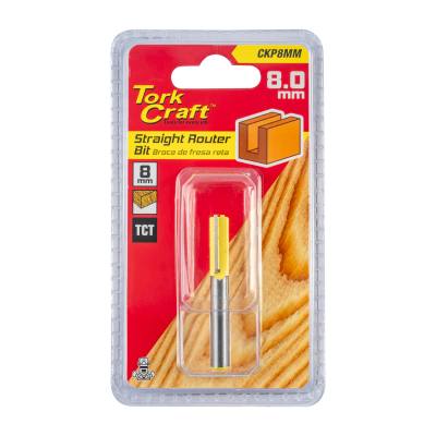 ROUTER BIT STRAIGHT 8MM — image 1