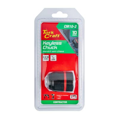 CHUCK KEYLESS 10MM 3/8' X 24UNF — image 1