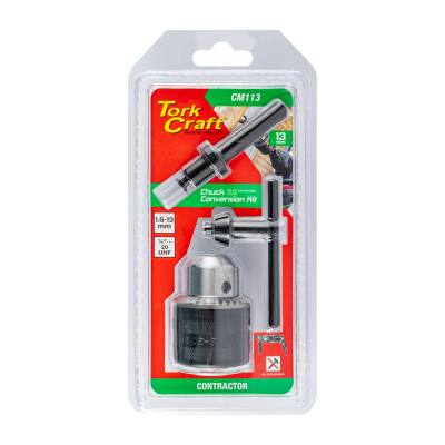 CHUCK & KEY 13MM 1/2'X 20UNF & SDS ADAPTOR — image 1