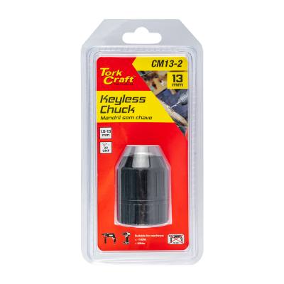 CHUCK KEYLESS 13MM 1/2X20 UNF — image 1
