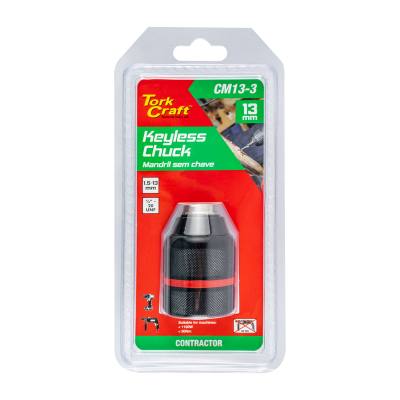 CHUCK KEYLESS 13MM 1/2X20 UNF METAL — image 1
