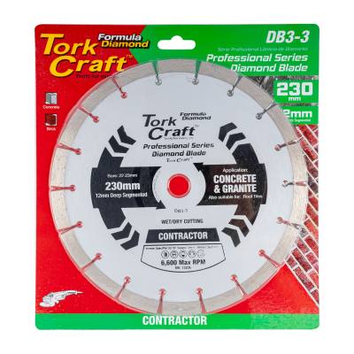 DIAMOND BLADE SEGMENTED 230MM FOR CONCRETE 12MM DEEP SEGMENTS — image 1