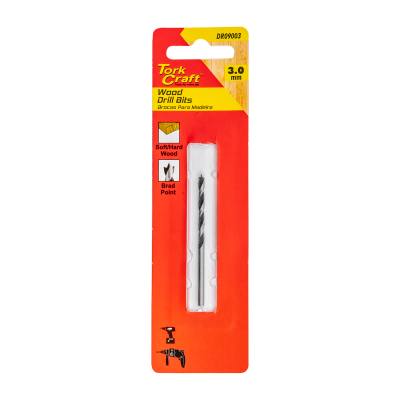 DRILL BIT WOOD 3.0MM X 60MM 1/CARD — image 1