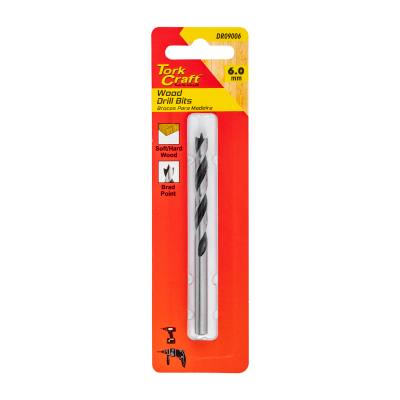 DRILL BIT WOOD 6.0MM X 95MM 1/CARD — image 1