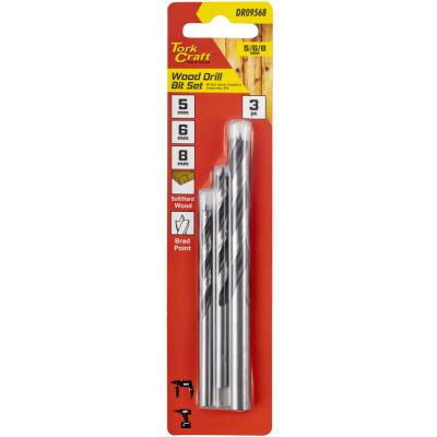 DRILL BIT WOOD 3PC SET 5-6-8MM — image 1