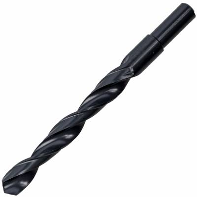 DRILL BIT HSS STANDARD 15.0MM REDUCED SHANK 1/CARD — image 1