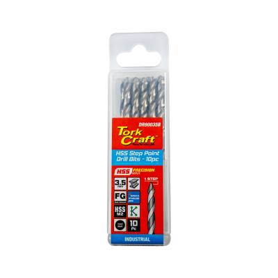 PRECISION-MAX STEP POINT 3.5MM HSS DRILL 10 PACK — image 1