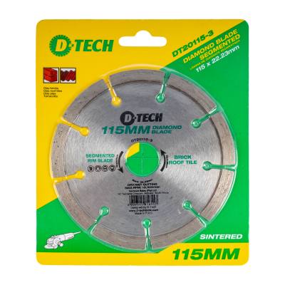 DIAMOND BLADE SEGMENTED 115X22,23 CEMENT BRICK/PAVING — image 1