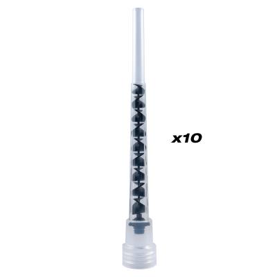MIXER NOZZLES 10PC 2 COMPONENT CHEMICAL ANCHORS — image 1