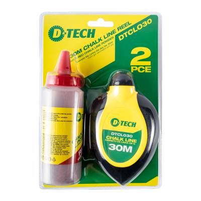 CHALK LINE 30M REEL ABS SHELL RED POWDER H/DUTY — image 1
