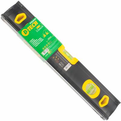 SPIRIT LEVEL BEAM 400MM X 1.6MM 3 X VIAL 0.5MM ACCUR. ALUM. — image 1
