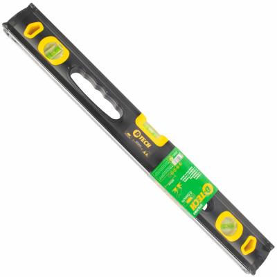 SPIRIT LEVEL BEAM 600MM X 1.6MM 3 X VIAL 0.5MM ACCUR. ALUM. — image 1