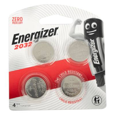 2032 3V LITHIUM COIN BATTERY-4PACK (MOQ12) ENERGIZER — image 1