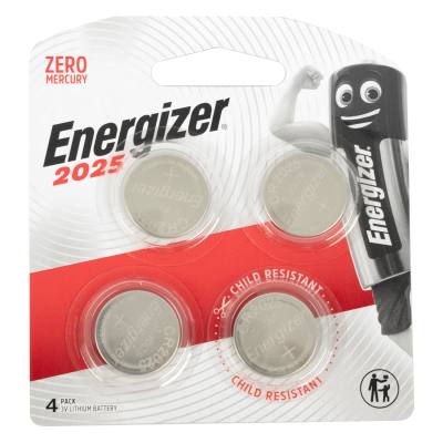 CR2025 3V LITHIUM COIN BATTERY-4PACK (MOQ12) ENERGIZER — image 1