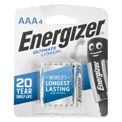 ULTIMATE LITHIUM BATTERY AAA-4PACK (MO 6) ENERGIZER — image 1