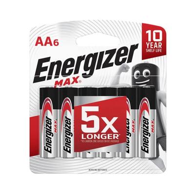 MAX AA BATTERY-6PACK (MOQ12) ENERGIZER — image 1