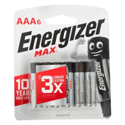 MAX AAA BATTERY-6PACK (MOQ12) ENERGIZER — image 1