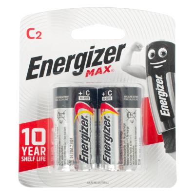 MAX C BATTERY-2PACK (MOQ6) ENERGIZER — image 1