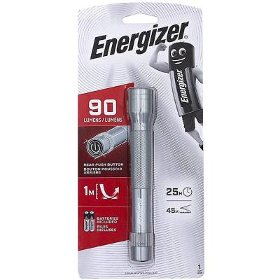 METAL LED FLASHLIGHT 90LUMENS ENERGIZER TORCH — image 1