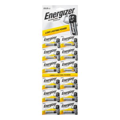 POWER AAA BATTERY-12PACK STRIP ENERGIZER — image 1