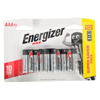 MAX AAA BATTERY-12PACK (MOQ 12) ENERGIZER — image 1