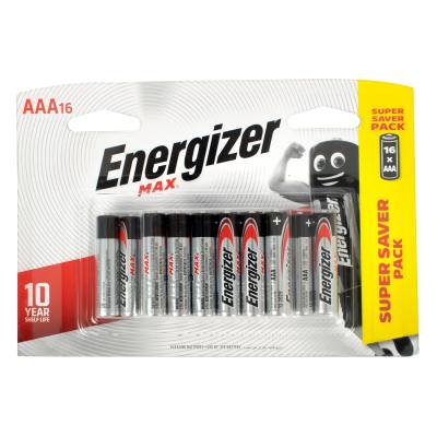 MAX AAA BATTERY-16PACK (MOQ 12) ENERGIZER — image 1