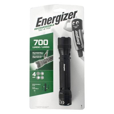 TACTICLE RECHARGE 700LUMENS TORCH ENERGIZER FLASHLIGHT — image 1