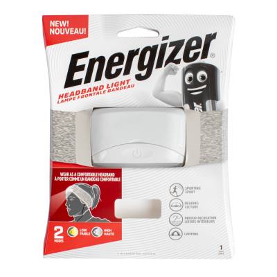 HEADBAND HEADLIGHT LOW BEAM 30LUMENS ENERGIZER — image 1
