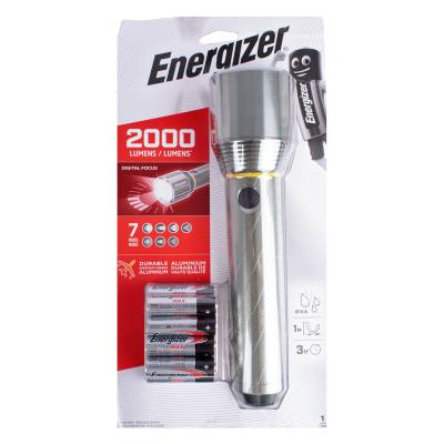 VISION HD METAL 9AA 2000LUMENS FLASHLIGHT ENERGIZER TORCH — image 1