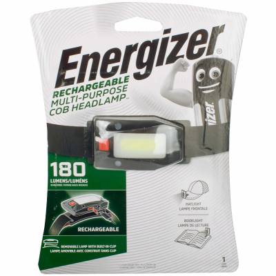 MULTI USE 180LUMENS RECHARGE HEADLIGHT ENERGIZER — image 1