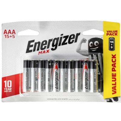 MAX AAA BATTERY-15+5 FREE PACK (MOQ12) ENERGIZER — image 1