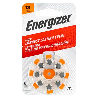HEARING AID BATTERY 13 ORANGE-8PACK ZINC AIR ENERGIZER — image 1