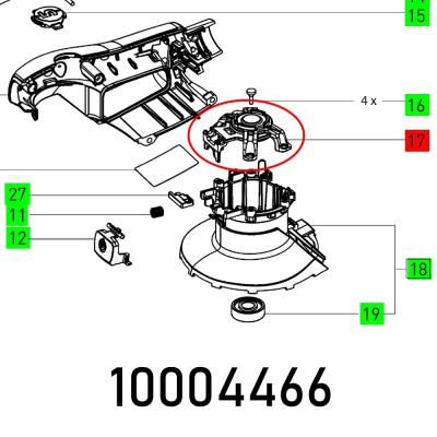 MOTOR RETAINER ETS 150 EC — image 1