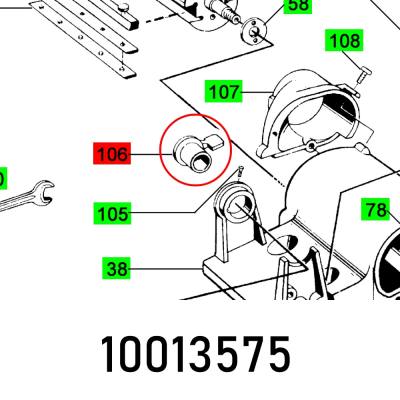 CLAMP LEVER PL 205 E — image 1
