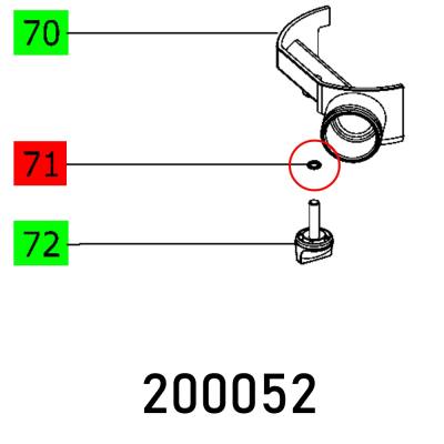 O-RING 5X1,5-NBR-75SHORE — image 1