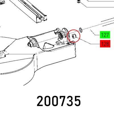 HEXAGON NUT DIN 985-M8-04 — image 1