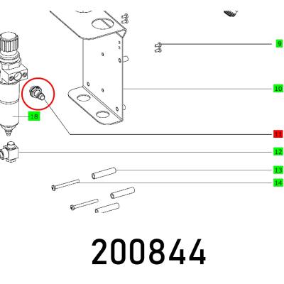 COUPLING PICE KS-3-8 ET-BG — image 1