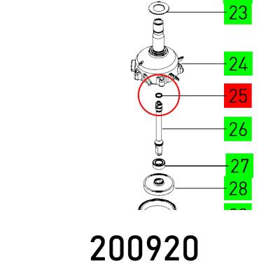 O-RING 8X1-NBR-70SHORE — image 1