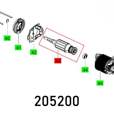 ARMATURE 230V CS 50 EB — image 1