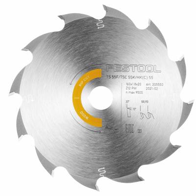 SAW BLADE WOOD RIP CUT HW160X1,8X20 PW12 — image 1