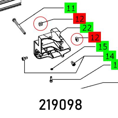 SQUARE NUT DIN 557-M8-05 — image 1