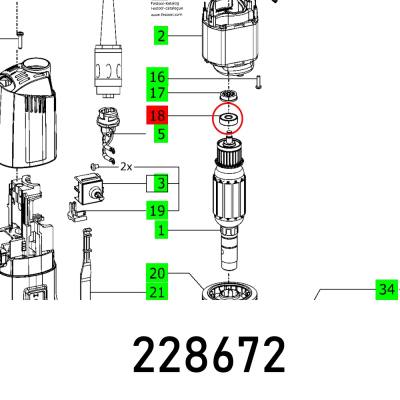 BALL BEARING 626 2RS C3 DIN 625 — image 1